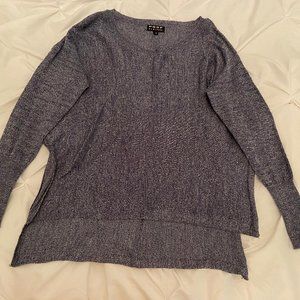 Navy and White Sweater